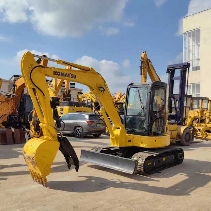 High Quality Used KOMATSU PC55 Japan Original Used 5 Ton Mini Excavator ...