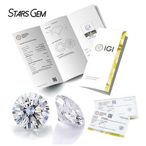 Starsgem 도매 1 캐럿 IGI 인증서 다이아몬드 HPHT CVD 랩 다이아몬드 1.0ct 느슨한 랩 그로운 다이아몬드 - Product Image 2