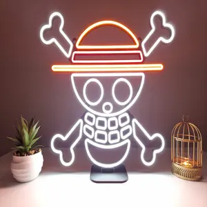 Custom Led Neon Sign Small Mini Desk Neon Light Up Sign 1 Piece Roger Neon Lamp Logo For Table Decoration