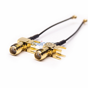Dosin SMA <span class=keywords><strong>RF</strong></span> đồng trục Pigtail pitail UFL-SMA nối 1.13 mở rộng cáp tùy chỉnh lắp ráp - Product Image 4