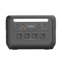 Centrale électrique portable SOUOP 2500W, générateur solaire LiFePO4, station d'alimentation mobile pour le camping en plein air