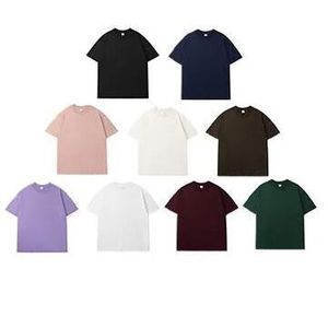 Venta al por mayor de algodón orgánico de impresión personalizada Logo camiseta de hombro caído de gran tamaño en blanco lavado ácido camiseta para hombres - Product Image 3