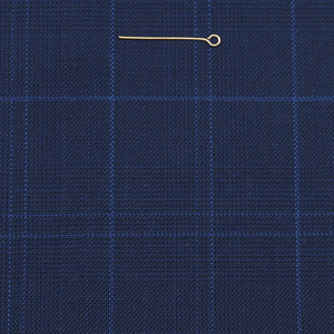 Clásico de moda 50% W 50% P mezcla de lana merino peinada/tela de poliéster para trajes de hombre a cuadros adecuado para todas las estaciones - Product Image 6