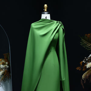 शारान ने कहा कि sf068 सुरुचिपूर्ण हरी लंबी आस्तीन की शाम की पोशाक के साथ औपचारिक पार्टी के गाउन ड्रेस पहने अतिथि नो स्टॉक - Product Image 3