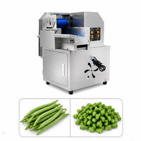 Automatische groente snijmachine met digitale besturing, fruit snijder en -dicer, elektrische voedselprocessor voor moderne restaurantketens