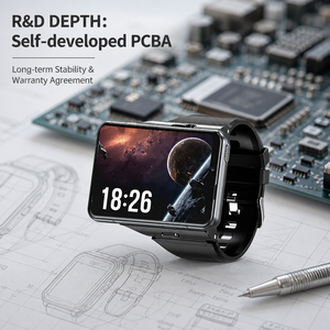 Montre connectée Android S999 <span class=keywords><strong>2</strong></span>,88 pouces 4G LTE MTK6761 4 Go de RAM 64 Go de ROM WiFi Assistant vocal IA Étanche IP68 Android 9.0 SDK - Product Image 5