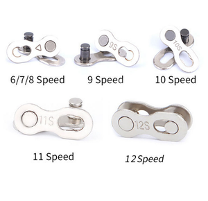 Catena per bici a rischio collegamento rapido catena per bici da Mountain Bike mancante connettore rapido collegamento principale per 6 7 8 9 10 11 12 velocità - Product Image 6