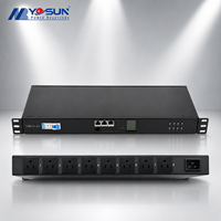 PDU Rak Cerdas 230V UAE dengan Layar Digital untuk Operator Cloud, Infrastruktur Sovereign AI, Catu Daya Server, Pesanan Grosir