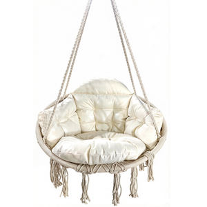 Fauteuil <span class=keywords><strong>suspendu</strong></span> de patio avec coussin épais - Product Image 2