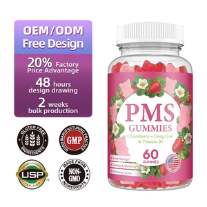 Gommes PMS de haute qualité favorisant la santé des femmes stabilisant l'humeur améliorant les irrégularités menstruelles compléments alimentaires - Product Image 1