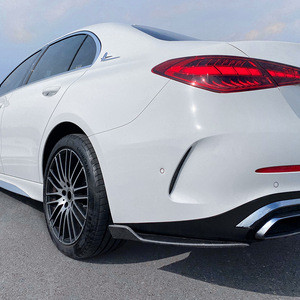 Mercedes-Benz C-Class W206 Rear Side Skirt Carbon Fiber Texture ABS Adhesive Car Body Kit Decals - Product Image 2
