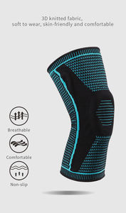 Genouillère de soutien pour hommes et femmes, idéale pour la course et l'entraînement, manchon de compression pour le genou - Product Image 3