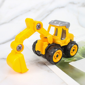 Plastic Construction Vehicle Toys For Kids Birthday Party Decoration 2-4 Years Easy Assemble Props - Product Image 2