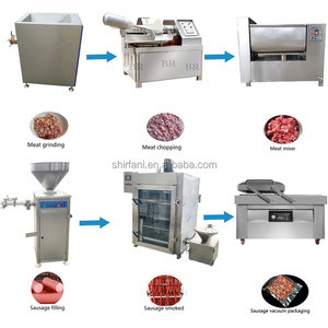 <span class=keywords><strong>BR</strong></span> piccola scala salsiccia fare impianto di produzione di linea di carne commerciale salsiccia che fa macchina per la vendita - Product Image 4