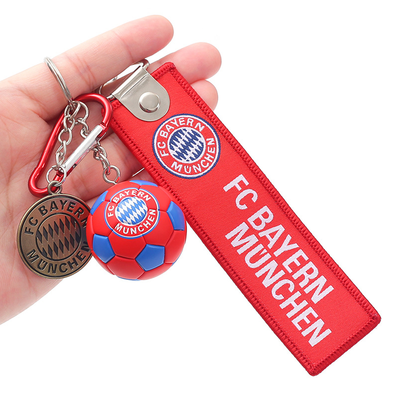Bayern ball card lanyard set