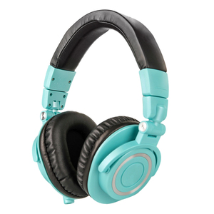 Audífonos de Monitoreo de Estudio con Cable M50X Edición Limitada Azul Hielo, Ideales <span class=keywords><strong>para</strong></span> Grabación en Estudio y Mezcla de Sonido en Vivo - Product Image 1