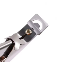 Coupe-ongles en acier inoxydable en forme de U pour les soins professionnels des ongles