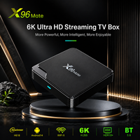 Allwinner H618 Android 14 X96 Mate Smart TV Box Quad Core 2GB RAM 16GB Dual WiFi6 4K Set Top Box de Fábrica Original X96