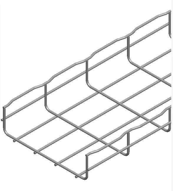 zinc coated wire mesh cable tray hot dipped galvanized steel metal cable support steel wire mesh cable tray
