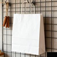 Sacs en papier kraft personnalisés pour la livraison de pâtisseries, emballage de boîtes à pâtisserie