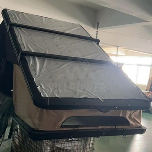 Willpower ngoài trời Roof Top cắm trại lều không thấm nước vỏ cứng Oxford vải nhôm tam giác <span class=keywords><strong>x</strong></span> Bản lề RTT bốn mùa nhanh chóng - Product Image 4