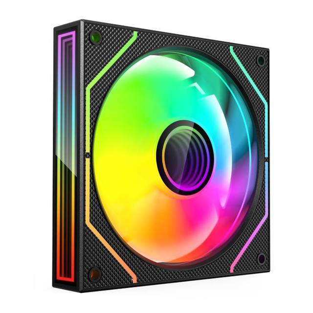 Infinite Mirror Design Black Heat Sink Cpu Cooler Fan Wholesales Soeyi Cpu Tower Fan 120mm Rgb Cooling Pc
