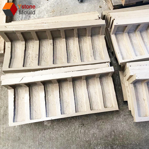 Di alta qualità e di vendita calda del silicone di pietra impiallacciatura stampo make pietra artificiale - Product Image 3