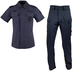 블랙 전술 보안 요원 BDU 유니폼 - Product Image 1
