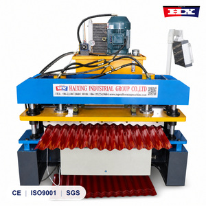 Máquina para Fabricar Láminas Corrugadas, Máquina Laminadora, Máquina Moldeadora, Máquina para Hacer Láminas Corrugadas para Techos, Máquina Formadora de Rollos - Product Image 2