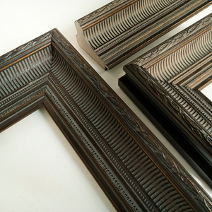 Marco de Fotos de Madera Tallado a Mano, Estilo Clásico Retro GTFRAME, para Uso en el Hogar, para Fotos o Cuadros - Product Image 1