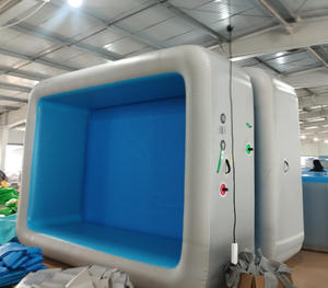 Piscina Gonfiabile Rettangolare Rinforzata Personalizzata con Tecnologia Drop Stitch, Resistente per Esterni, per Bambini e Adulti - Product Image 5