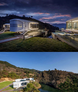 Casa Cápsula Solar Modelo E7 de 38 M2 con Dormitorio, Cocina y Baño, Casa Cápsula de Lujo Tipo Apple, Vivienda Modular - Product Image 4