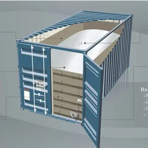 Заводская цена 26000L Flexitank с клапаном для транспортировки подсолнечного масла