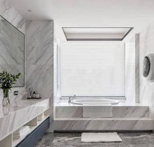 Décoration personnalisée en marbre assortie de livres haut de gamme pour murs et sols de salle de bain pour chambre à coucher, salon, salle à manger et escalier