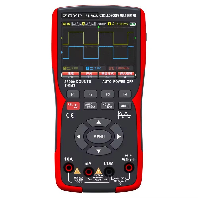 ZOYI ZT703S 3in1 Digital Multimeter 50MHz