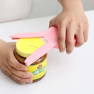 Abridor de Botellas Multifuncional con Orejas de Conejo, Abridor de Tapas Antideslizante y sin Esfuerzo, Destornillador de Tapas para Cocina - Product Image 3