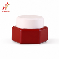 Pots hexagonaux haut de gamme pour gel à ongles avec couvercle, 3g, 5g, 15g, 30g, pour gel de construction, cosmétiques, soins de la peau, échantillons et emballages.
