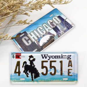 Aimant de réfrigérateur en aluminium en gros, avec motif de <span class=keywords><strong>moto</strong></span>, de caméra, de plaque d'immatriculation australienne et californienne, et de Curaçao, en relief 3D, avec cadre <span class=keywords><strong>automatique</strong></span> - Product Image 2