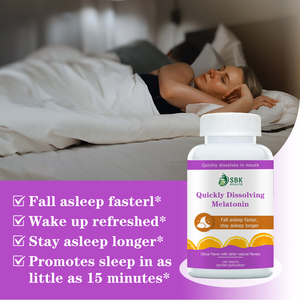 Best Selling Quickly Dissolving Melatonin Tablets Helps Manage Sleep Fasterl Aslittle Minutes Refreshed Promotes Stay Tablets - Product Image 4