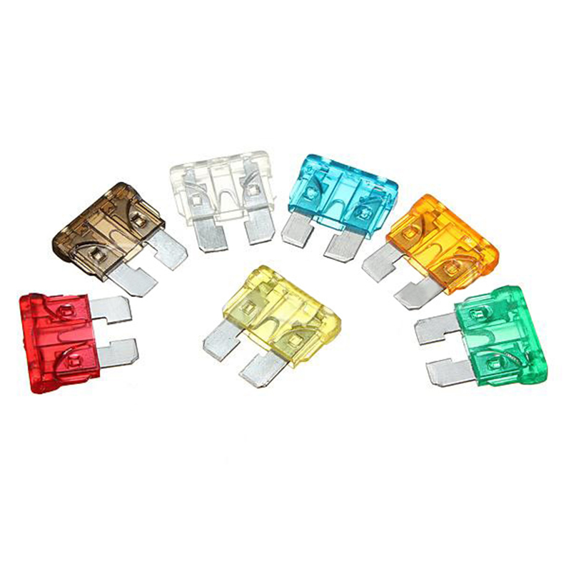 Лидер продаж, набор предохранителей для автомобилей 5A/10A/15A/20A/25/30A, смешанный стандартный набор предохранителей для лезвия, Аксессуары для автомобилей, грузовиков, лодок