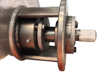 Vanne rotative à clapet en acier inoxydable motorisée pour l'utilisation dans les chantiers de construction et les usines de fabrication