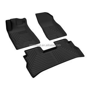 Alfombrillas para Auto 2023 2024 Fisker Ocean One Personalizadas Impermeables Inodoras Antideslizantes TPE 3D 3.3mm de Grosor Juego Completo de 3 Piezas Alfombra para Auto - Product Image 2