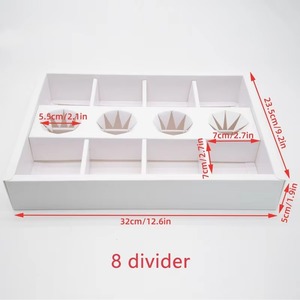 Boîtes à biscuits personnalisées avec logo, biodégradables, recyclables, jetables, imperméables, inserts pour boîtes à pâtisserie, emballages pour pique-niques, traiteur, plateaux - Product Image 6