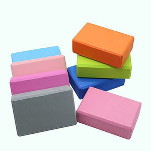 2 pcs便携式瑜伽砖高密度EVA泡沫块120克轻质耐用防滑瑜伽砖 - Product Image 5