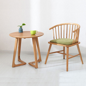 Chaises de salle à manger modernes en bois massif et rembourrées pour restaurants, cafés, appartements - Product Image 5