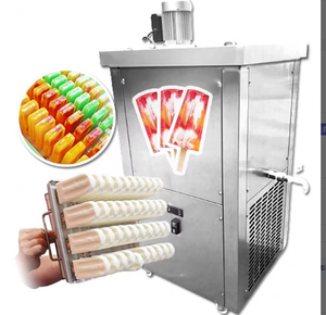 New Type of Quick Frozen Double Can <b>Yogurt</b> Freezing Ice Lolly Mechanical Popsicle Machine Mold Popsicle Machine Packaging - Product Image 4