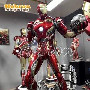 Statua Personalizzata di <span class=keywords><strong>Iron</strong></span> <span class=keywords><strong>Man</strong></span> MK45 in Resina di Alta Qualità, Action Figure Marvel, Supereroe <span class=keywords><strong>Iron</strong></span> <span class=keywords><strong>Man</strong></span> degli <span class=keywords><strong>Avengers</strong></span> per Decorazione - Product Image 5