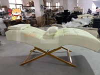 Lit de maquillage somptueux, lit de massage de tatouage, lit de beauté de luxe moderne, cils ergonomiques, lit de beauté pour le