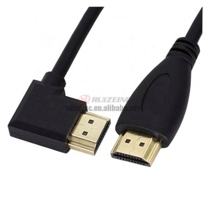Angle coudé Câble de données à 90 degrés Bend latéral gauche et droit 4K <span class=keywords><strong>Av</strong></span> Line - Product Image 4