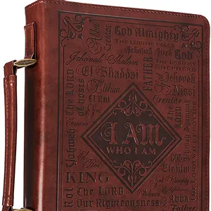 Leather A4 Big Book Cover For Book Protect Bible Cover Leather Bible Cover